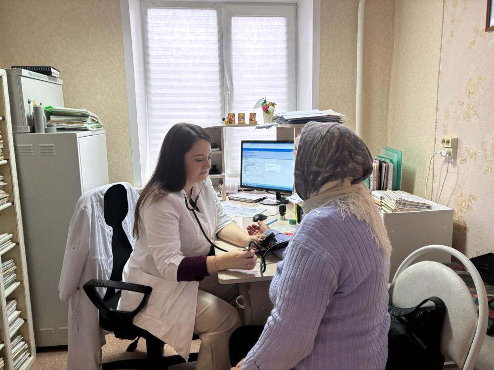 Выездная диспансеризация.